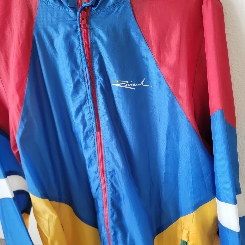 Raised vintage women's windbreaker jacket seize Small. - Picture 4 of 10